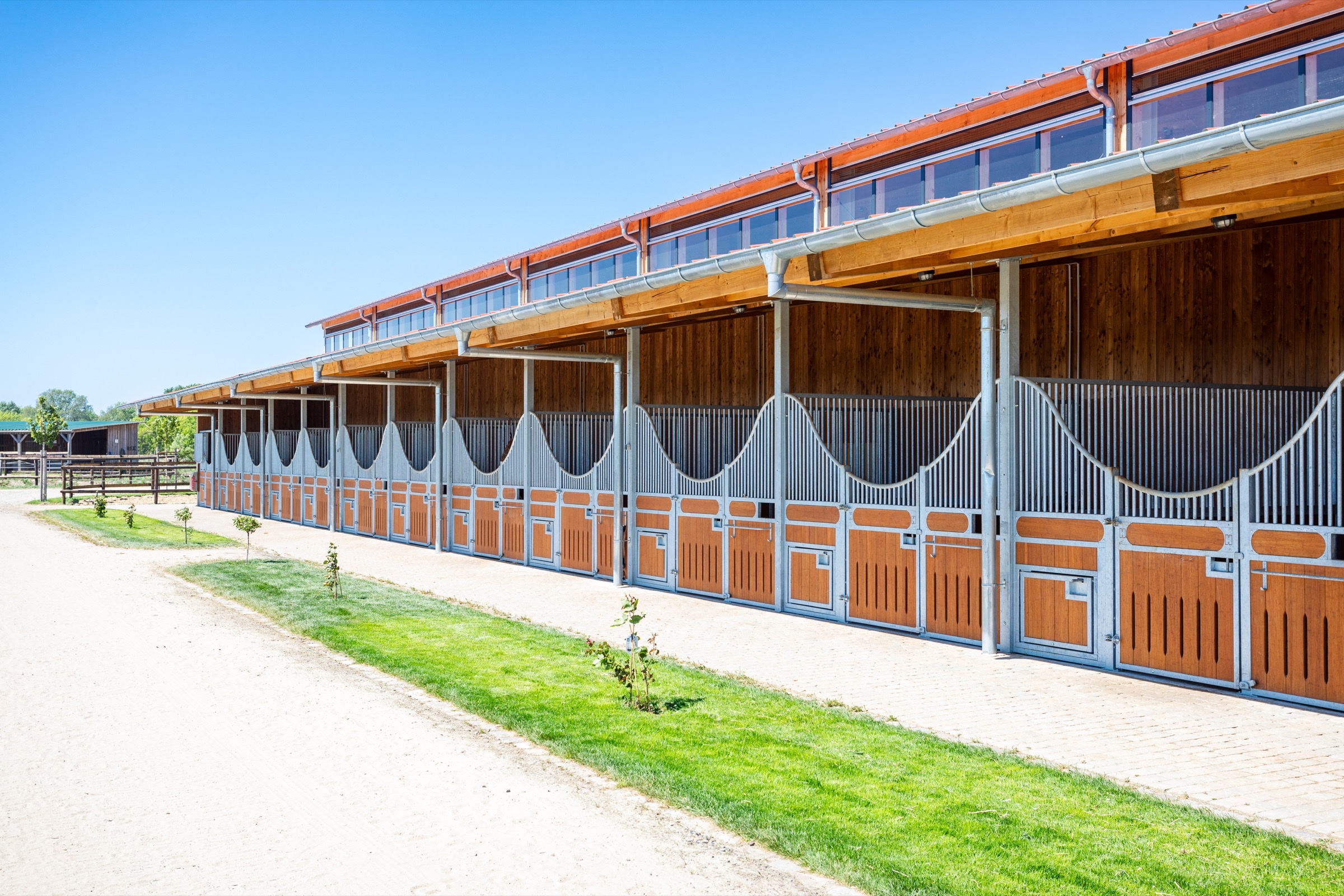 Ausreiten auf wunderbaren Sandwegen